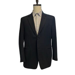 Canali Men’s Cotton/Wool Blazer Blue 40R